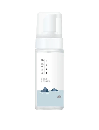 Очищающая пенка для проблемной кожи ROUND LAB 1025 Dokdo Bubble Foam, 150 ml фото 1