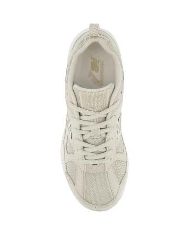 Женские кроссовки New Balance 878 кожаные бежевые - фото 4 - Miraton