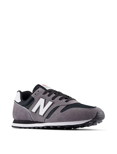 Чоловічі кросівки New Balance 373 замшеві сірі (ML373XE2) - фото 4 - Miraton