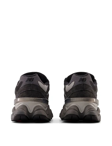 Кросівки New Balance 9060 замшеві чорні - фото 6 - Miraton