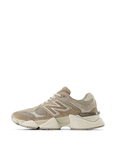 Жіночі кросівки New Balance 9060 замшеві бежеві - фото 6 - Miraton