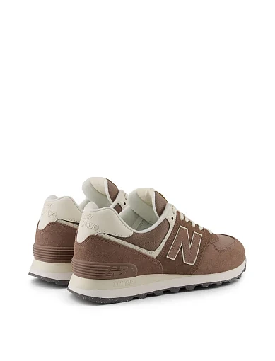 Жіночі кросівки New Balance 574 замшеві коричневі фото 6 Жіночі кросівки New Balance 574 замшеві коричневі - фото 6 - Miraton