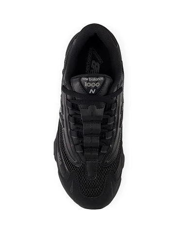 Женские кроссовки New Balance 1000 из экокожи черные - фото 4 - Miraton