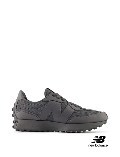 Чоловічі кросівки New Balance 327 з екошкіри сірі (U327SCC) фото 1