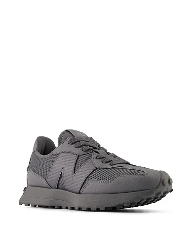 Чоловічі кросівки New Balance 327 з екошкіри сірі (U327SCC) - фото 3 - Miraton