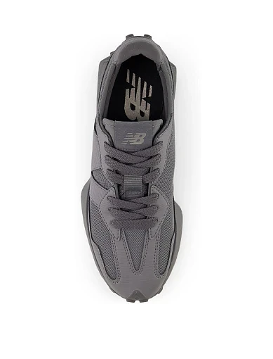 Чоловічі кросівки New Balance 327 з екошкіри сірі (U327SCC) - фото 4 - Miraton