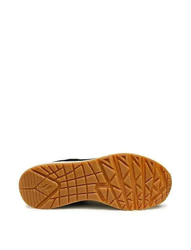 Жіночі кросівки Skechers з екошкіри чорні - фото 7 - Miraton