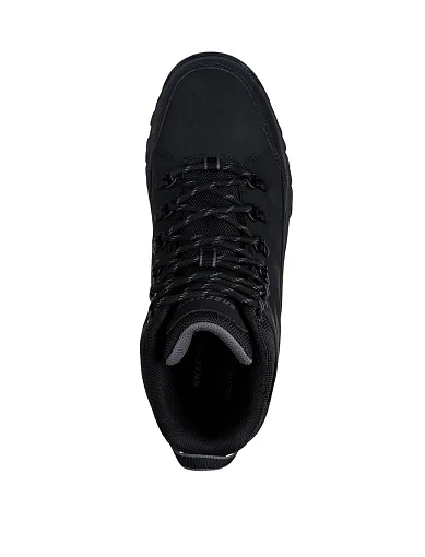 Чоловічі черевики Skechers з екошкіри чорні (204642 BBK) - фото 4 - Miraton