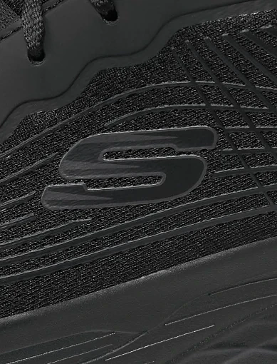 Чоловічі кросівки Skechers з екошкіри чорні (237211 BBK) - фото 7 - Miraton