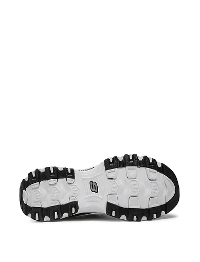 Жіночі кросівки Skechers з екошкіри чорні - фото 7 - Miraton