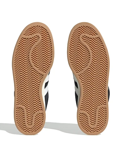 Мужские кеды Adidas Campus 00s замшевые черные - фото 6 - Miraton