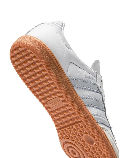Жіночі кеди Adidas Samba OG шкіряні білі - фото 5 - Miraton