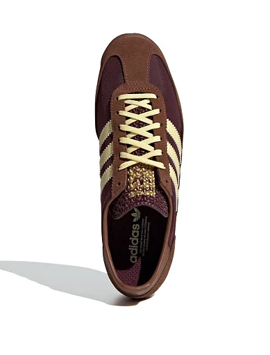 Жіночі кросівки Adidas SL72 OG шкіряні коричневі - фото 5 - Miraton