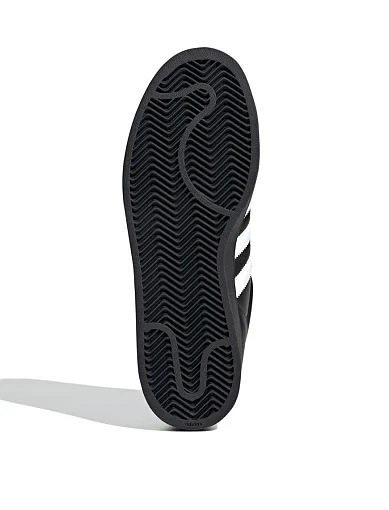 Чоловічі кеди Adidas Superstar II шкіряні чорні (JI0079) - фото 6 - Miraton