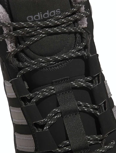 Чоловічі черевики Adidas Hoops 4.0 Mid шкіряні чорні (JQ5361) - фото 7 - Miraton