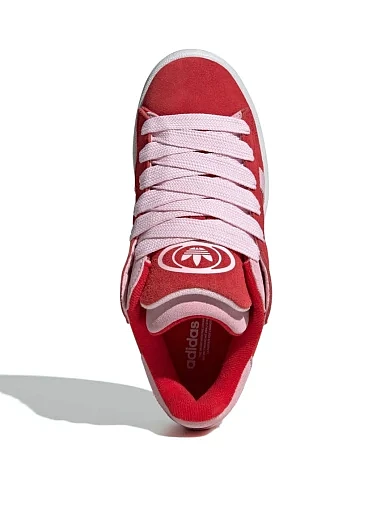 Жіночі кеди Adidas Campus 00s замшеві червоні - фото 5 - Miraton