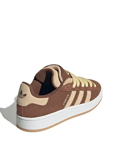 Жіночі кеди Adidas Campus 00s замшеві коричневі - фото 4 - Miraton