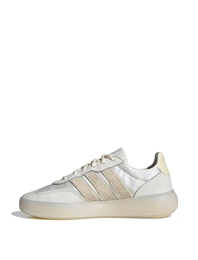 Жіночі кеди Adidas Barreda Decode шкіряні молочного кольору - фото 4 - Miraton