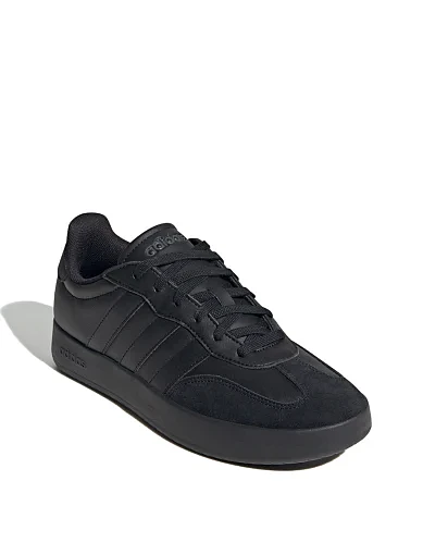 Чоловічі кеди Adidas Barreda шкіряні чорні (JR1321) - фото 3 - Miraton