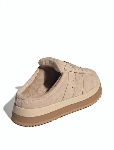 Жіночі кеди Adidas Campus 00s Winter Low шкіряні бежеві - фото 4 - Miraton