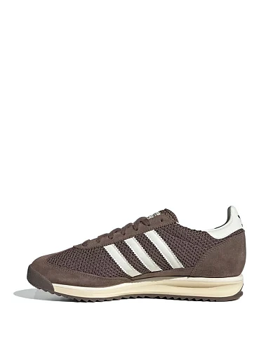 Жіночі кросівки Adidas Sl 72 замшеві коричневі - фото 2 - Miraton