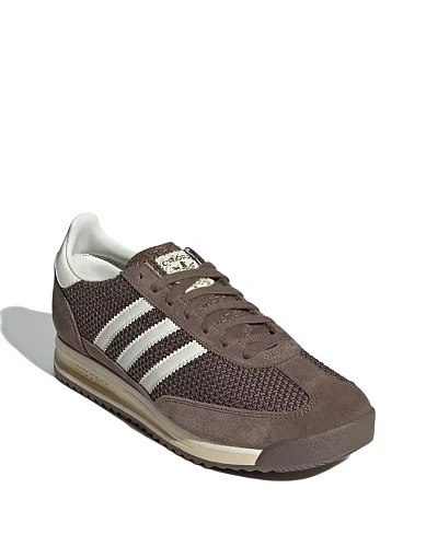 Жіночі кросівки Adidas Sl 72 замшеві коричневі - фото 3 - Miraton