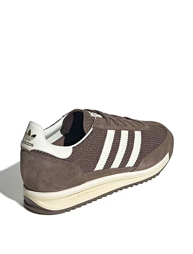 Жіночі кросівки Adidas Sl 72 замшеві коричневі - фото 4 - Miraton