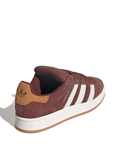 Жіночі кеди Adidas Campus замшеві бордові - фото 3 - Miraton