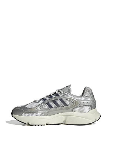 Жіночі кросівки Adidas OZMILLEN з екошкіри сірі - фото 4 - Miraton