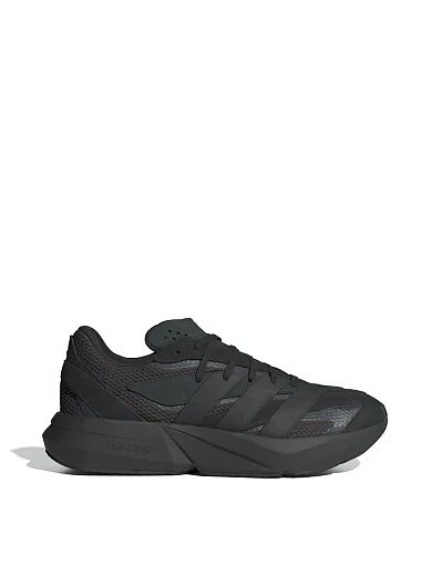 Чоловічі кросівки Adidas Lightblaze з екошкіри чорні фото 1