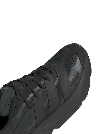 Чоловічі кросівки Adidas Lightblaze з екошкіри чорні (JH6941) - фото 7 - Miraton