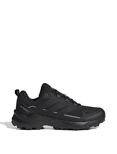 Чоловічі кросівки Adidas Terrex Skychaser Ax5 з екошкіри чорні фото 1