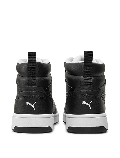 Женские ботинки PUMA Rebound LayUp SL из экокожи черные - фото 4 - Miraton