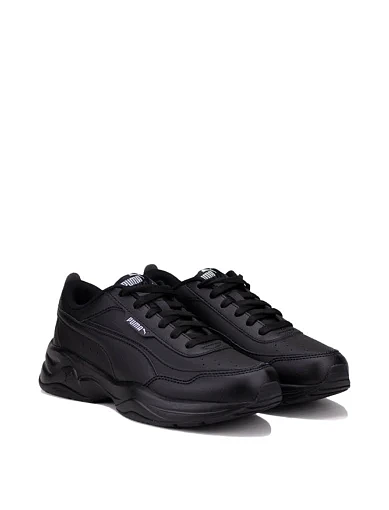 Жіночі кросівки PUMA Cilia Mode з екошкіри чорні - фото 4 - Miraton