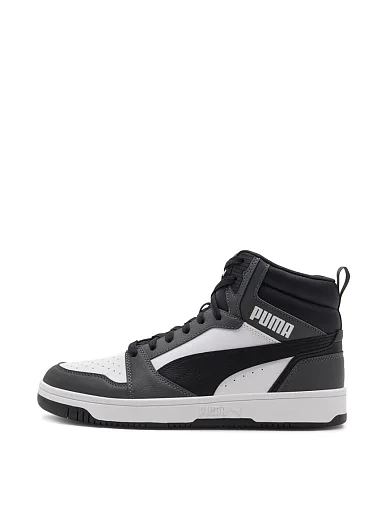 Чоловічі черевики PUMA Rebound v6 з екошкіри сірі (39232603) - фото 2 - Miraton