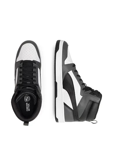 Чоловічі черевики PUMA Rebound v6 з екошкіри сірі (39232603) - фото 4 - Miraton