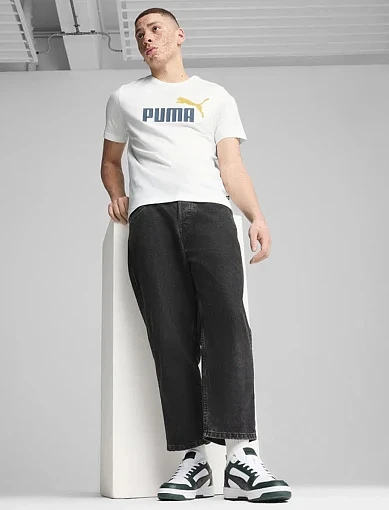 Чоловічі кеди PUMA Rebound v6 Low з екошкіри зелені (39232834) - фото 6 - Miraton