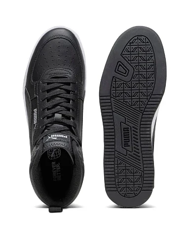 Черевики PUMA Caven 2.0 Mid з екошкіри чорні - фото 3 - Miraton