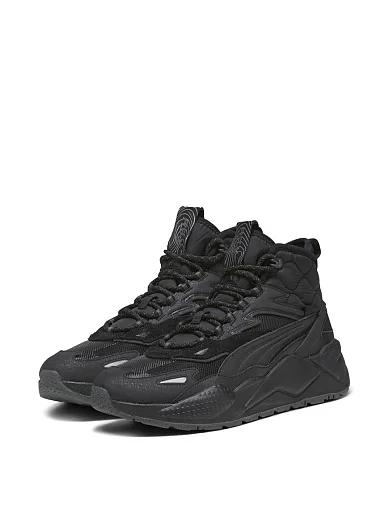 Чоловічі черевики PUMA RS-X Hi текстильні чорні (39271801) - фото 3 - Miraton