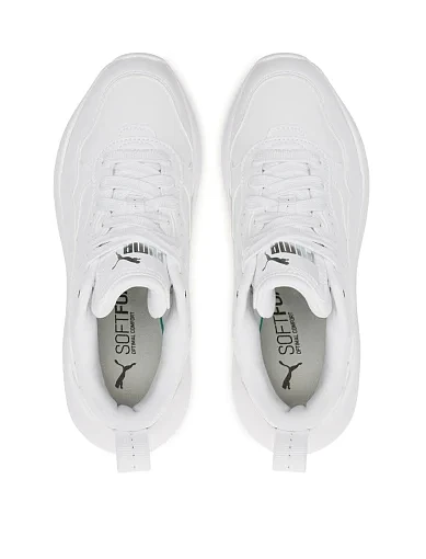 Жіночі кросівки PUMA Cilia Wedge з екошкіри білі - фото 5 - Miraton