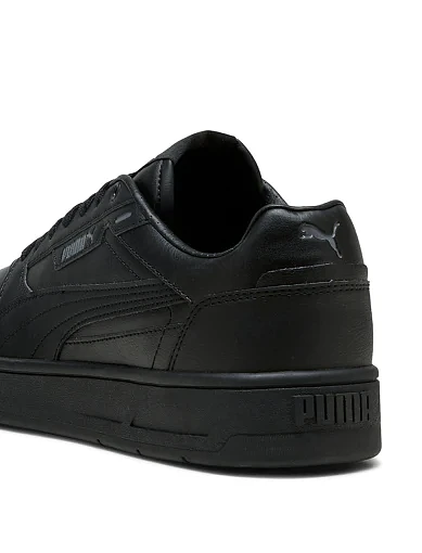 Жіночі кеди PUMA Court Classic Street з екошкіри чорні - фото 6 - Miraton