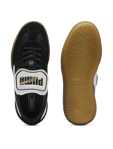 Жіночі кеди PUMA Palermo Moda Tongue Wns текстильні чорні - фото 4 - Miraton