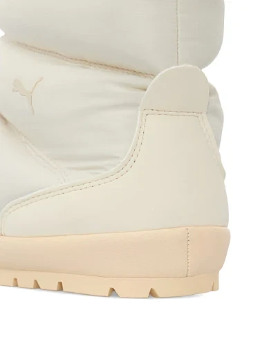 Жіночі дутики PUMA Tuff Terra Hi текстильні молочного кольору - фото 4 - Miraton