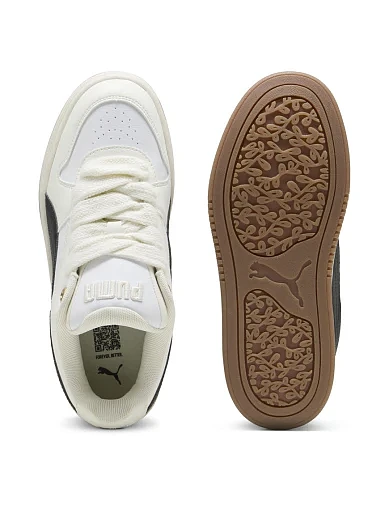 Жіночі кеди PUMA Park Luna з екошкіри молочного кольору - фото 5 - Miraton