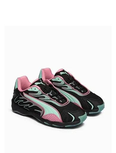 Жіночі кросівки PUMA Inhale Speed Style Wns текстильні чорні - фото 3 - Miraton