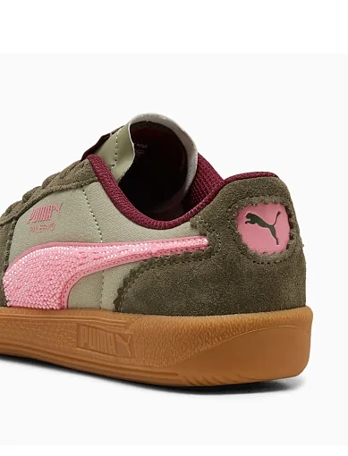 Женские кеды PUMA Palermo текстильные зеленые - фото 6 - Miraton