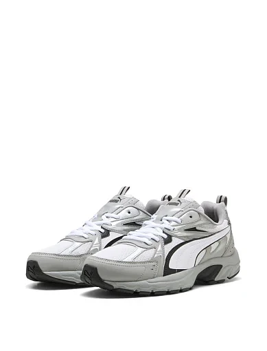 Жіночі кросівки PUMA Milenio Tech текстильні сірі - фото 3 - Miraton