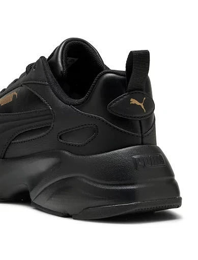 Жіночі кросівки PUMA Cassia 2.0 L з екошкіри чорні - фото 6 - Miraton