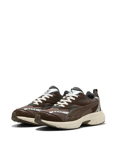 Чоловічі кросівки PUMA Morphic Retro текстильні коричневі (40330401) - фото 3 - Miraton