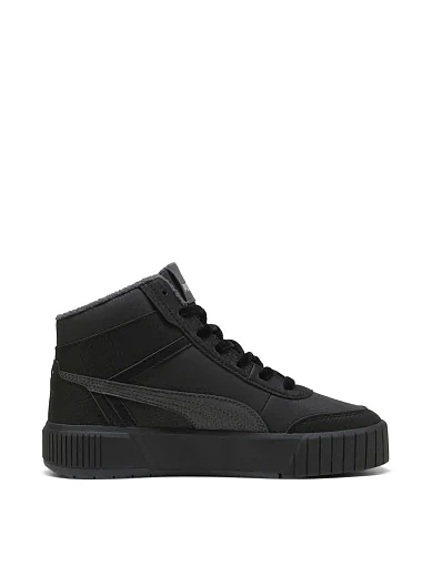 Жіночі черевики PUMA Carina Mia з екошкіри чорні фото 1